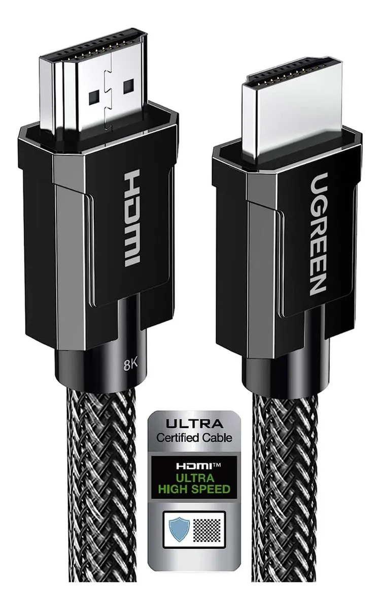 Cable Hdmi 2.1 8k 48gbps 3m Compatible Con Hdr Earc Ugreen