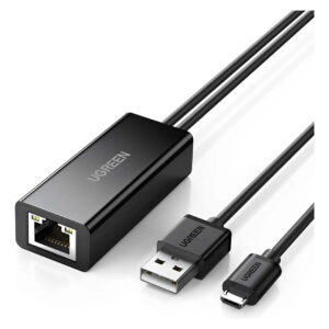 Adaptador Ethernet Rj45 Para Micro Usb Tv Stick Ugreen