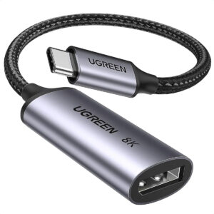 Adaptador 8k 60hz Usb-c Displayport Thunderbolt Ugreen 15575